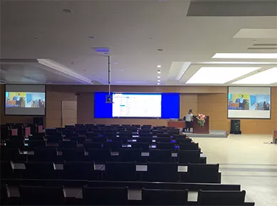 拼接屏会议实景-230平米