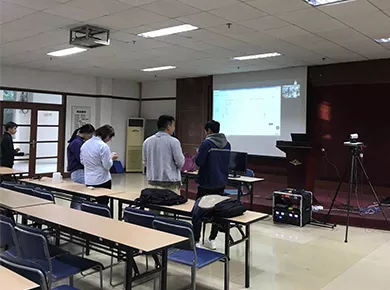 150平米会议实景